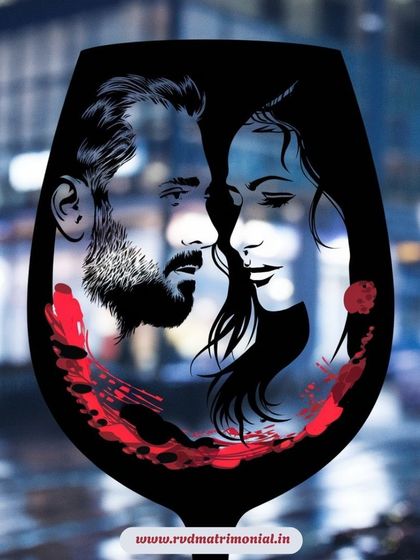 This artistic image in a wine glass symbolizes that love is a fine blend of destiny and timing. I am here to help you find that perfect blend.