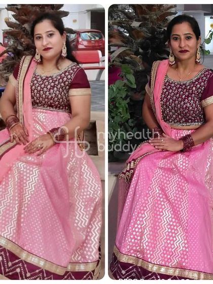 Surabhi looking radiant and confident in traditional wear after her 15 kg transformation. This is what feeling healthy from the inside out looks like.
