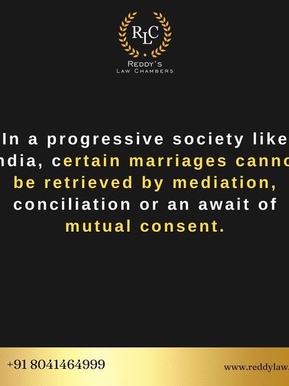 In a progressive society, some marriages cannot be saved through mediation or waiting for mutual consent. We believe the law should recognize when a relationship has irretrievably broken down.
