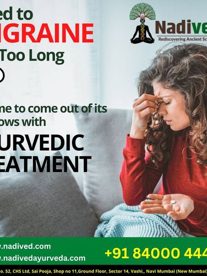 Have you been living with migraines for too long? It's time to come out of its shadows. Ayurvedic treatment for migraines focuses on balancing the Vata and Pitta doshas, which are often the root cause of this debilitating condition.