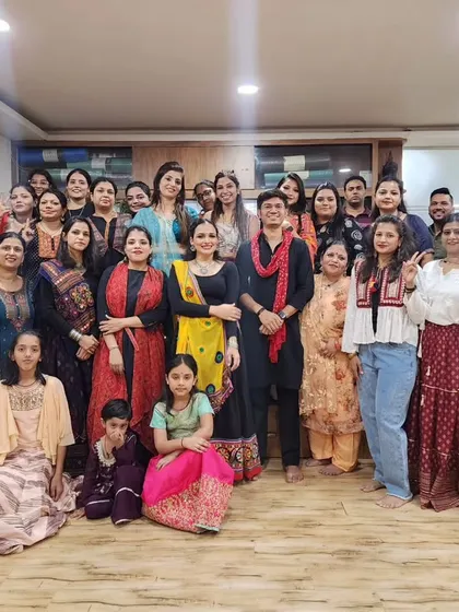 We believe in celebrating together, and our Garba night was a perfect example of our community's vibrant spirit. It's moments like these, filled with dance and laughter, that strengthen our bonds beyond the yoga mat.