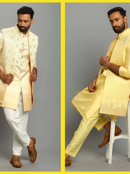 CandidMen - Sale of Pre-Loved Men's Occasion Wear Festive & Sangeet Ready: Kurta Sets photo 16
