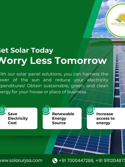 **Get solar today and worry less tomorrow.** My solar panel solutions help you harness the power of the sun to reduce electricity expenses for your house or business.