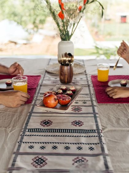 The Yellow Dwelling - Custom Soft Furnishings Stylish Dining: Tablecloths & Runners photo 20