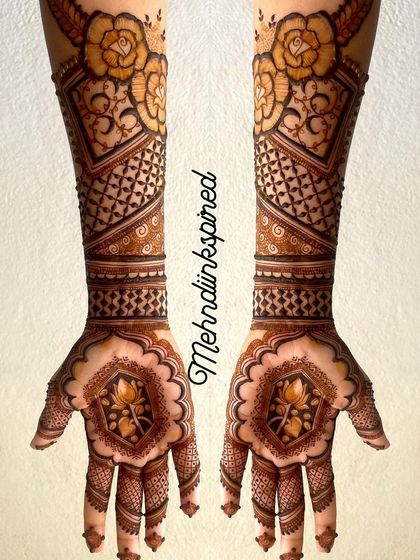 Nikita - Bridal & Wedding Mehndi Intricate Bridal Designs photo 8