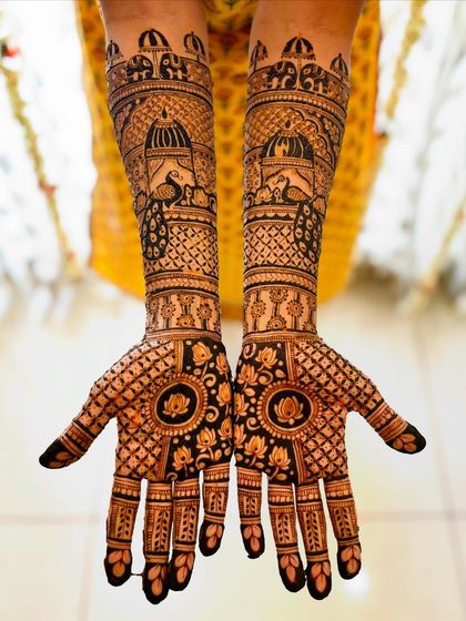Mitali - Bridal Mehendi Full Bridal Mehendi (Hands) photo 169