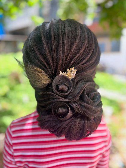 Bhavya Achar - Bridal & Occasion Styling Elegant Updos & Buns photo 24
