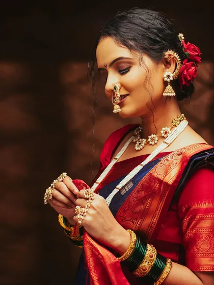A candid-style shot that feels very natural and captures a moment of quiet reflection.