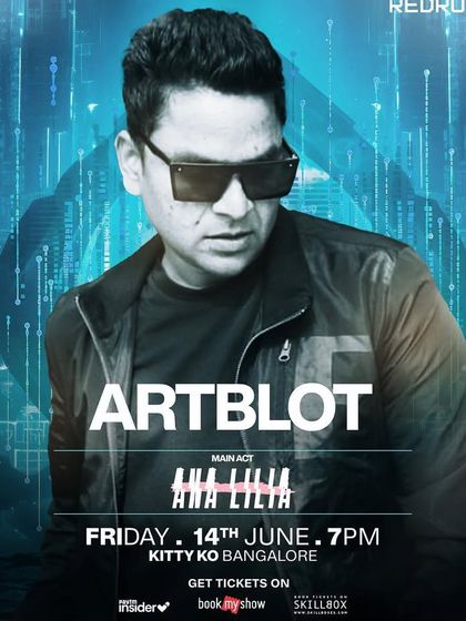 My poster for a night with Ana Lilia, who has played at the world's biggest festivals. A truly world-class experience at Kitty Ko.