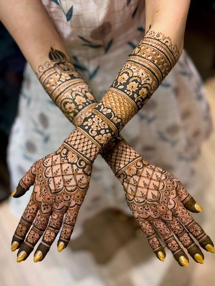 Mitali - Bridal Mehendi Full Bridal Mehendi (Hands) photo 85