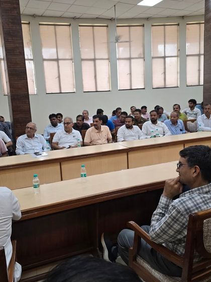 Listening to the concerns of local chemists. Collaborative efforts between law enforcement, healthcare professionals, and the community are key to the success of anti-drug campaigns.