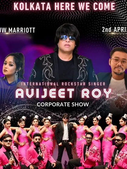 Here we come, Kolkata! The poster for our corporate show at the JW Marriott, showcasing the full scale of our traveling production.