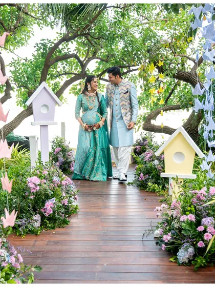 A walk to remember. For this 'Baby in Bloom' shower, I created an enchanting floral walkway, turning a simple path into a journey through a garden of dreams. It’s these moments of quiet beauty that make a celebration truly special.