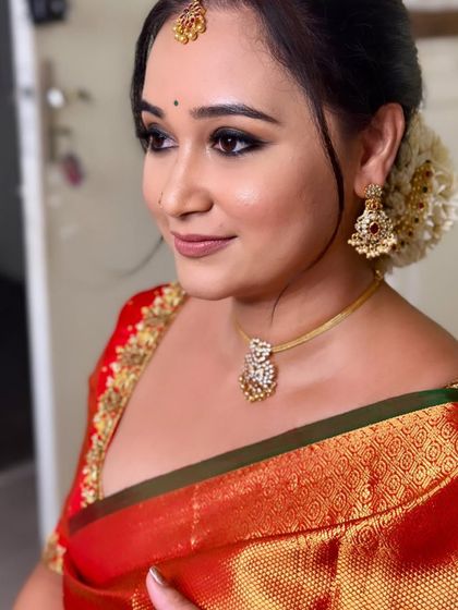 Swarna Nagaraj - Special Occasion Makeup & Hairstyling Traditional South Indian Ceremony Looks photo 44
