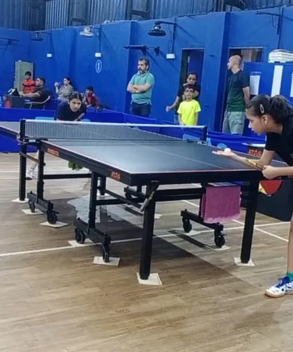 Action shots and medal wins from the TSTTA Mumbai 2nd District Ranking Tournament, featuring our champions Vivyan, Trissha, Vivaan, and Kanishk.