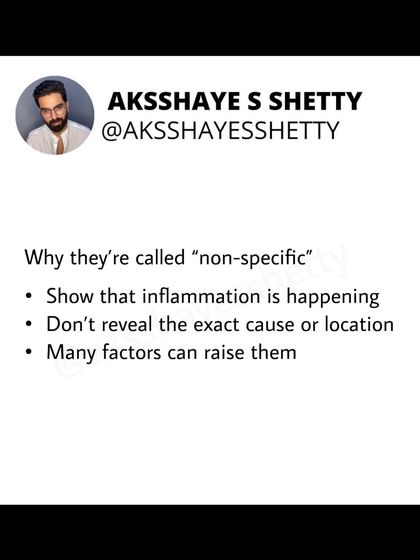 What do CRP and ESR mean on your blood report? These are non-specific markers of inflammation. I explain how obesity can raise these levels and how some coaches misuse this information to sell detox products.