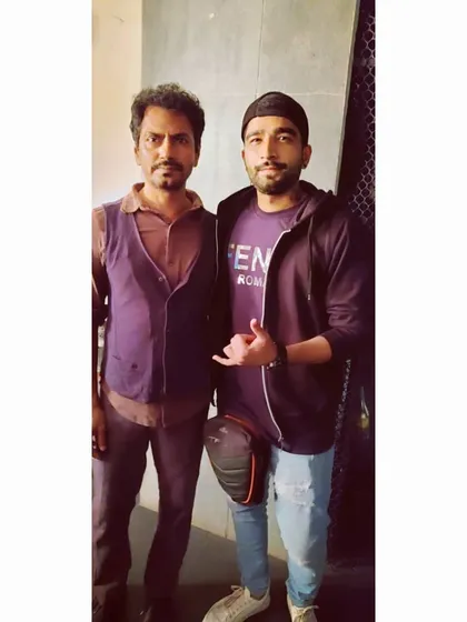 Sharing a frame with the incredible Nawazuddin Siddiqui during a private event. It's always a pleasure to be part of these exclusive gatherings.