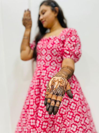 Anand Mehndi Artist - Bridal Mehndi Custom Storytelling & Portraits photo 55