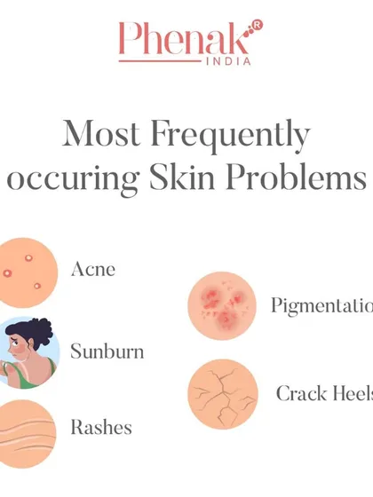 Many of us face common skin problems like acne, sunburn, pigmentation, or rashes. Following a regular skincare routine with high-quality, natural ingredients is the best way to manage these issues and maintain healthy, glowing skin.