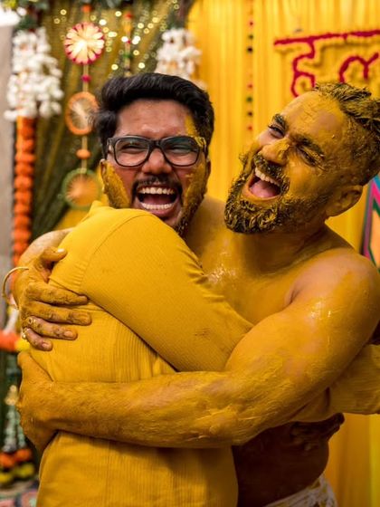 Fine9 Photos & Films - Wedding Photography & Film Joyful Haldi Ceremonies photo 3