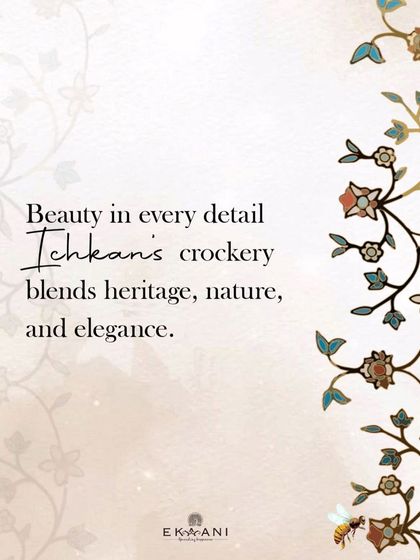 Ekaani - Luxury Home & Spiritual Decor The Ichkan Collection: Fine Porcelain Dining photo 17