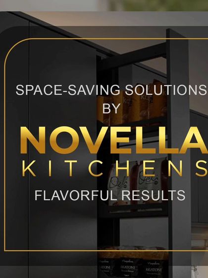 Our space-saving solutions deliver flavorful results by keeping your ingredients organized and accessible. This tall pull-out pantry is a testament to our commitment to functional, elegant design.