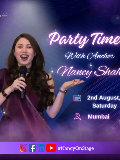 A poster for a party I hosted in Mumbai. I'm always excited to be the host for a night of fun, music, and unforgettable memories.