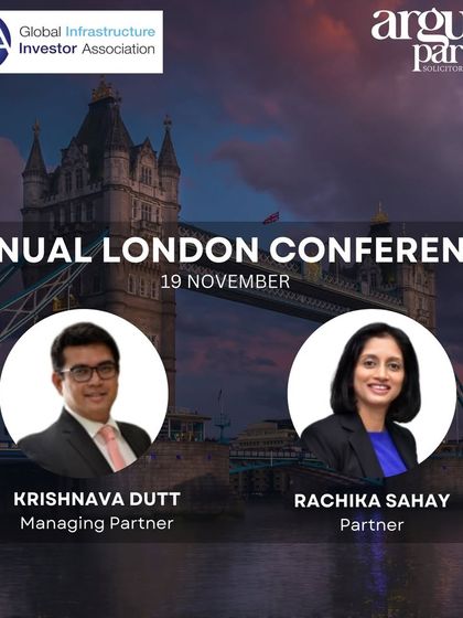 My partner Rachika Sahay and I attended the Global Infrastructure Investor Association conference in London. The event focused on key opportunities in global infrastructure, including the legal and governance challenges of digital transformation and energy transition.