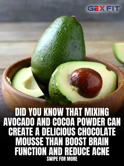 This simple combination of avocado and cocoa powder creates a delicious mousse that's also functional. The healthy fats support brain function while antioxidants in cocoa fight inflammation.