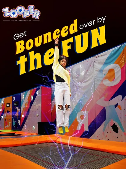 Get bounced over by the fun. The energy here is contagious, with lightning effects adding to the thrilling atmosphere.