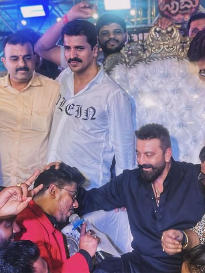 Another shot with the legendary Sanjay Dutt. He blessed me and spoke with such warmth. A truly humbling and unforgettable experience.