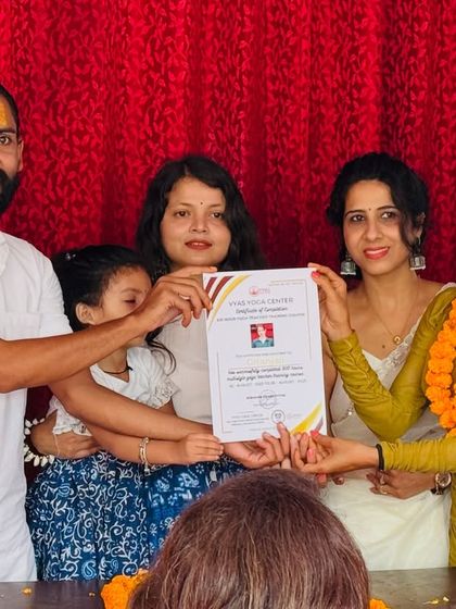 A proud moment as our graduating students receive their certificates. This is a celebration of their hard work, transformation, and the beginning of their teaching journey.