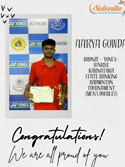 Selenite Sports - High Performance Badminton Training Our Champions' Podium Finishes photo 40