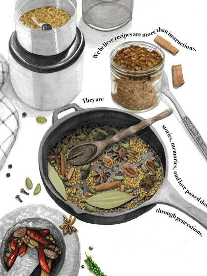 We believe recipes are more than just instructions. They are stories, memories, and love passed down through generations. They are the heirlooms that truly matter, and it's our mission to help you preserve them with the care they deserve.