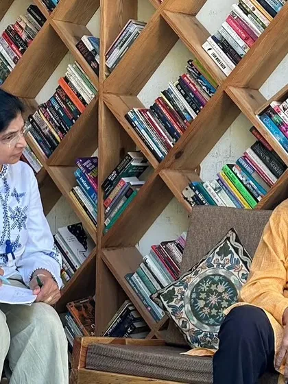 Imagine having an intimate, one-on-one conversation about your story with an Oscar-nominated director like Shekhar Kapur. At my retreats, I make these invaluable interactions happen.