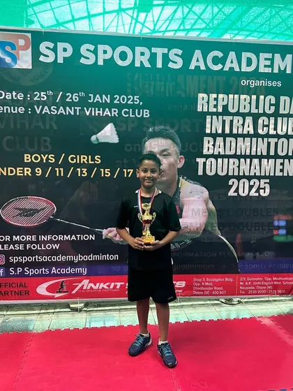 Another shot of the U19 boys' winner, Sujal Kesare.