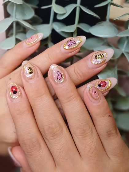 Custom Hand-Painted Nail Art photo 16