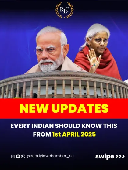 As of April 1st, 2025, several new financial rules and updates have come into effect. It is important for every Indian to be aware of these changes, especially concerning taxes and financial disclosures.