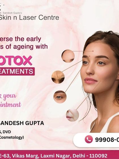 This graphic illustrates the key areas where Botox can reverse the early signs of aging. From forehead lines to crow's feet, a targeted treatment can make a significant difference.