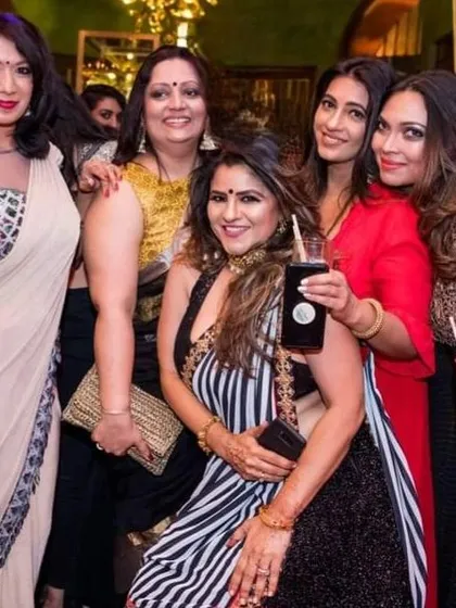 Guests looking fabulous at the 2018 edition of Luru Diwali. The "ethnic chic" dress code is a signature of this event, making it one of the best-dressed nights in town.
