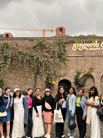 A stop at one of Tbilisi's famous thermal spas. Our trips balance cultural exploration with moments of relaxation and rejuvenation.
