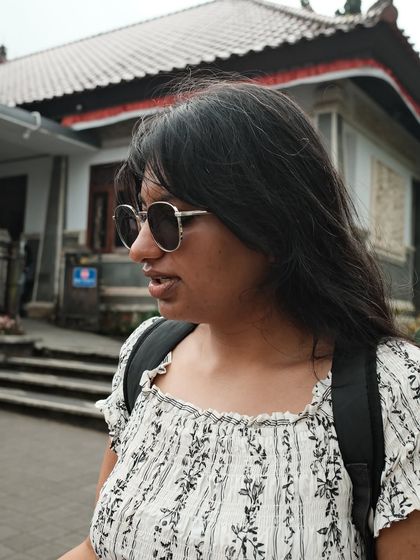 A candid moment from our Bali trip. We love exploring the local sights and sounds during our surface intervals.