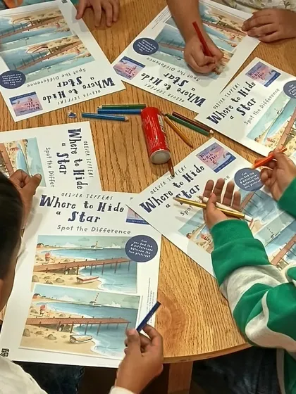 It's all about hands-on fun. From coloring and crafts to puzzles and games, our activity sessions are designed to let kids express themselves, collaborate, and create something wonderful.