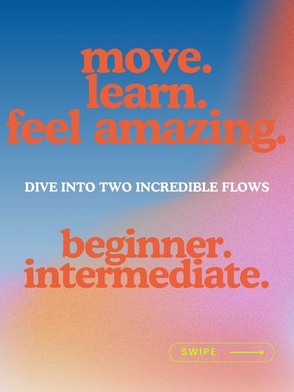 Our workshops cater to all levels. For our Animal Flow event, we offered two separate flows for beginners and intermediates so everyone could learn and feel amazing.