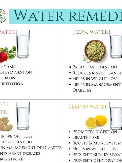 Infusing your water is an easy way to boost your health. From Jeera water for digestion and diabetes management to Rose water for healthy skin, these simple remedies can have a big impact on your daily wellbeing.