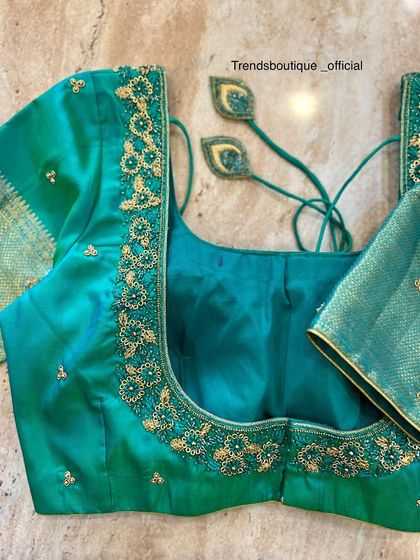 Trendsboutique - Custom Bridal & Festive Wear for Women The Art of Handwork: A Closer Look photo 18