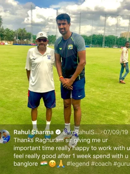 The results speak for themselves. I am proud to have worked with dedicated cricketers like Rahul Sharma, who have gone on to represent India. My focus is always on providing valuable, technical guidance.