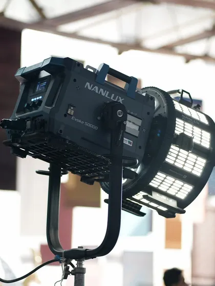 Introducing the Nanlux Evoke 5000B, a new addition to our inventory. This 5000W bi-color LED fixture is IP66 rated, making it perfect for all weather conditions.