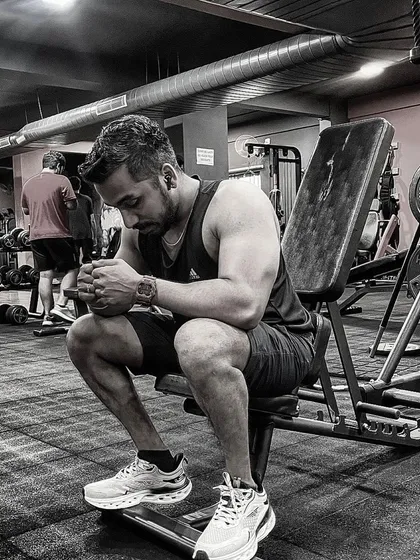 The gym is my sanctuary. It's where I challenge myself, reflect on my progress, and prepare for the next set.