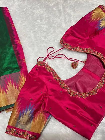 The Glamhouse - Ethnic Wear & Jewellery Rentals Modern & Chic Blouse Designs photo 28